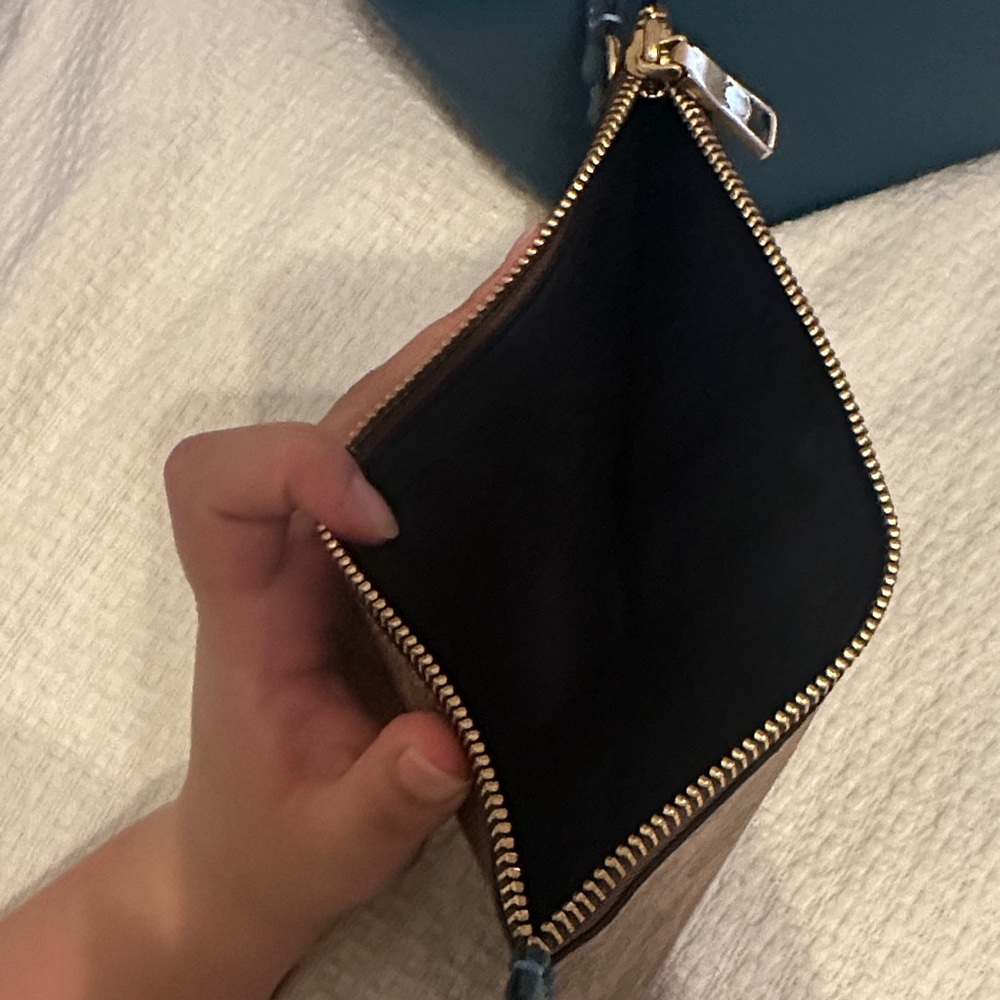 Coach Deep Teal Tote Bag - Picture 9 of 13